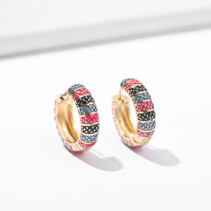 Boucles d'Oreilles Cercle Vintage