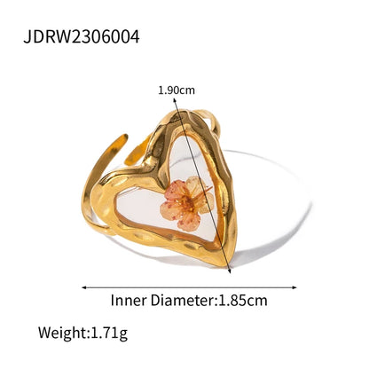Bague Fleur Rétro